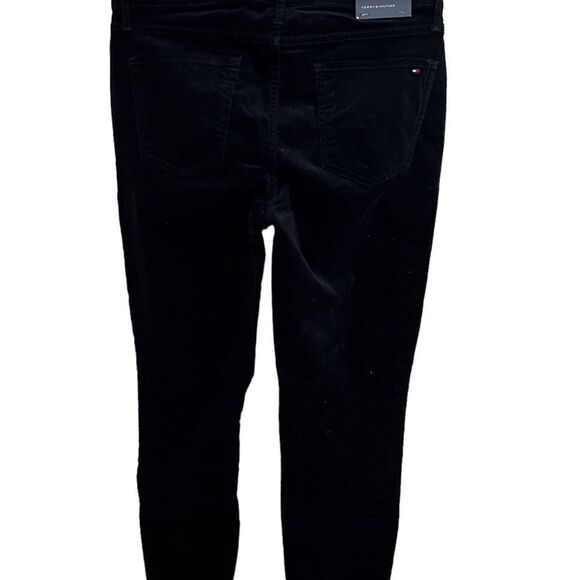 Tommy Hilfiger Extra fine baby lock corduroy jeans, size 8 Brilliant black - Picture 2 of 8
